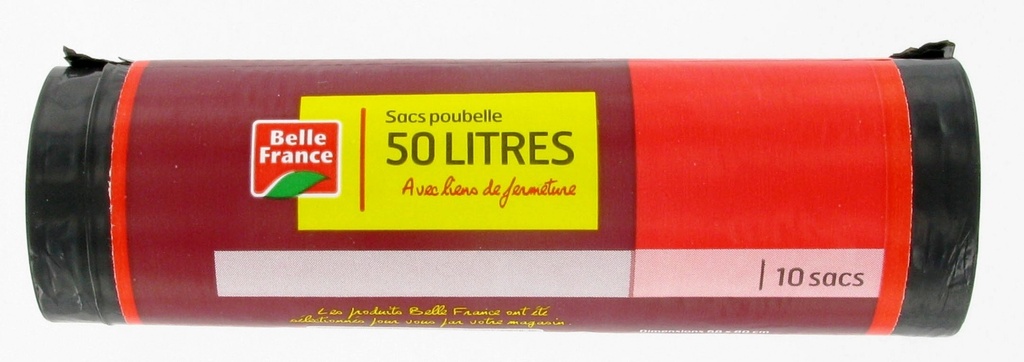 SAC POUBELLE 50L BELLE FRANCE