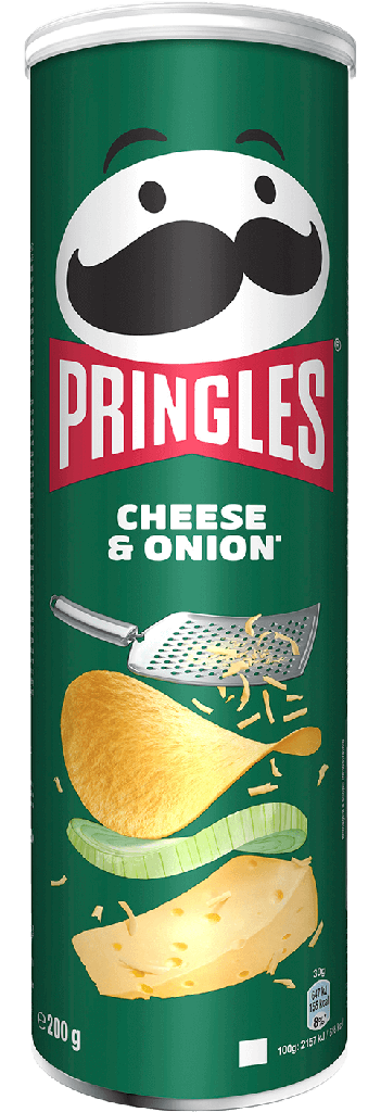 CHIPS PRINGLES CHEES ONION 165G