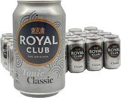 BOISSON GAZ ROYAL CLUB TONIC CAN 33CL