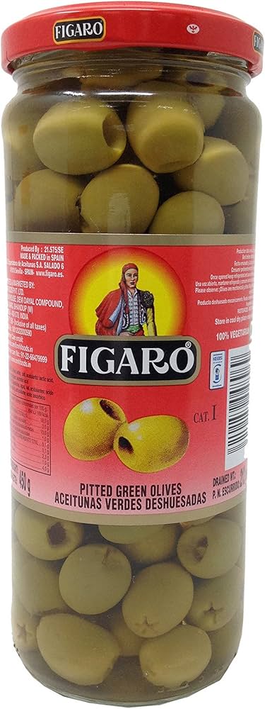 OLIVE VERTE SS NOY FIGARO 450G