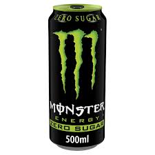 BOISSON MONSTER VERT ZERO SUCRE CAN 500ML