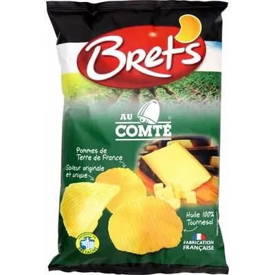 CHIPS BRET'S AU COMTE FROMAGE 125G