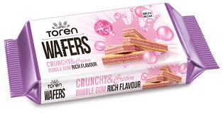 [BWCC55] BISCUIT WAFERS BUBBLE GUM 55G*24PACKS*6BTS