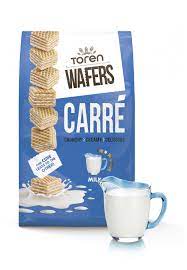 [BWMF125] BISCUIT WAFFERS MILK FLAVOR 125G*24BTS