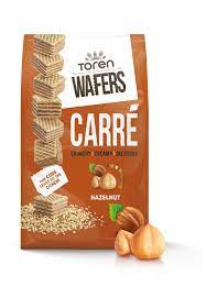 BISCUIT WAFFERS HAZELNUT FLAVOR 125G*24BTS