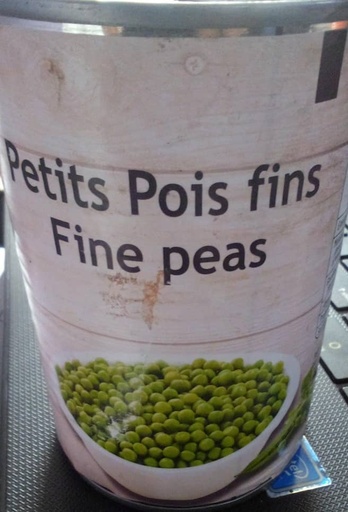 [PPTF280] PETIT POIS TF 1/2 250G